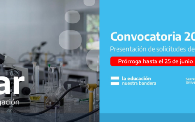 PRINUAR: Llamado a categorización para docentes investigadores