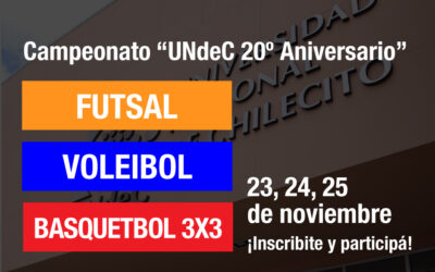 Deporte | Campeonato «UNdeC 20º Aniversario»