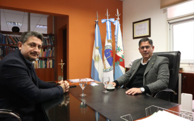 Gestión | El Rector  recibió al  Diputado Nacional Ricardo Herrera para analizar la declaración de media sanción de la Ley de Financiamiento a las Universidades