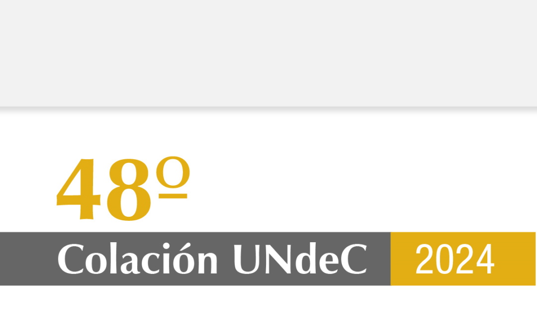 Académicas | La UNdeC realizará su 48º Colación